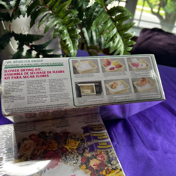 NEW ๐ WEBSTER GROUP 2 FLOWER DRYING KIT Botanical Science Microwaveable - Picture 5 of 9